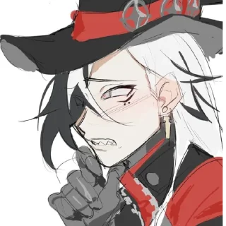 😣 emoji Boothill stickers Telegram sticker 18 of 40