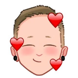 ❤️ emoji Psycho by @leri_dell Telegram sticker 14 of 23