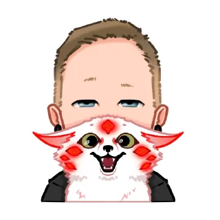 😒 emoji Psycho by @leri_dell Telegram sticker 4 of 23