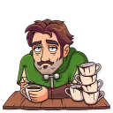 ☹ emoji Robin Hood Telegram sticker 9 of 30