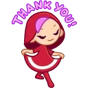 ☺️ emoji Red Riding Hood Telegram sticker 7 of 20