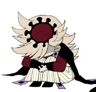 😥 emoji Douma Telegram sticker 23 of 28