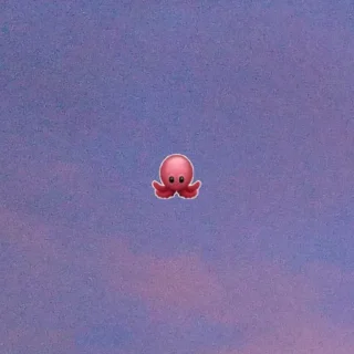 🐙 emoji emoji in the sky by @my_unrefined Telegram sticker 9 of 61