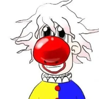 🤡 emoji Больше стикеров 👉🏻 @stickertg4 Telegram sticker 9 of 112