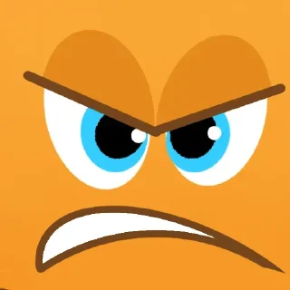 😡 emoji Ящерицаᕕ( ᐛ )ᕗ Telegram sticker 7 of 100