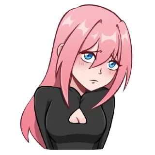 😖 emoji 💕Стики тут: @sekstick Telegram sticker 16 of 24