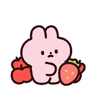 🍓 emoji 𐃘  @softsticks ♡⸝⸝ Telegram sticker 6 of 24