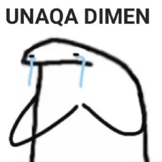 😥 emoji @black_angel_stick by @StikerYaratishbot Telegram sticker 8 of 20