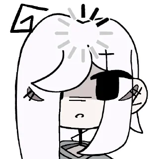 😶 emoji Лола Брайт🪐 (×[Лень]) ➡️ @Ctikerubot Telegram sticker 7 of 11