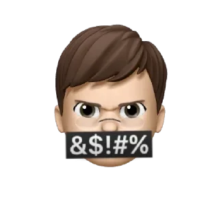 🤬 emoji BehruzObidov Telegram sticker 8 of 20