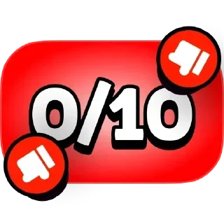 👎 emoji 💕Стики тут: @sekstick Telegram sticker 13 of 25