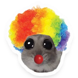 🤡 emoji Хомяк Telegram sticker 6 of 91