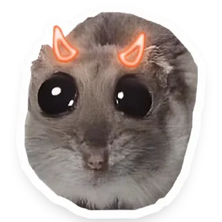 👹 emoji Хомяк Telegram sticker 9 of 91