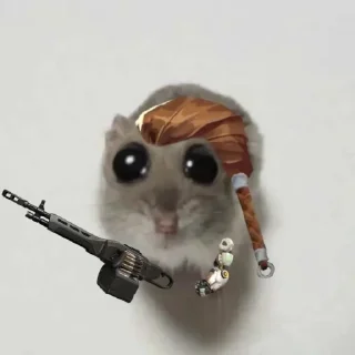 🥺 emoji Грустный Агент Хомяк Telegram sticker 22 of 24