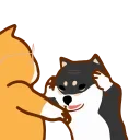 🤚 emoji shiba jd Telegram sticker 24 of 25