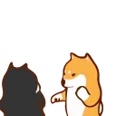 👋 emoji shiba jd Telegram sticker 14 of 25