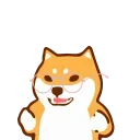 😄 emoji shiba jd Telegram sticker 15 of 25