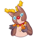 😋 emoji Mr. Deer Telegram sticker 22 of 31