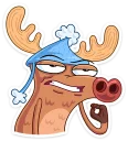 👌 emoji Deer | Олень Telegram sticker 19 of 33