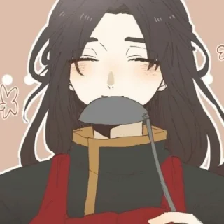 ☺️ emoji Кай Сато. Telegram sticker 16 of 18