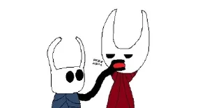 Sticker from Hollow Knight