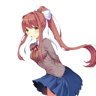 😠 emoji Doki doki Telegram sticker 21 of 81