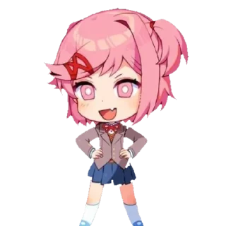 😄 emoji Doki doki Telegram sticker 18 of 81