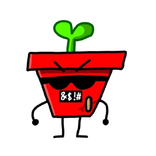 🤬 emoji Горшок Telegram sticker 23 of 120