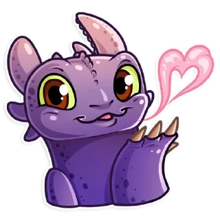 Sticker from Toothless