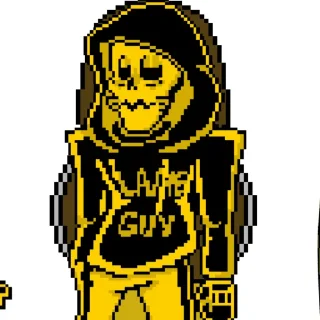 😶‍🌫️ emoji FellSwapGold Papyrus | @ish_crim Telegram sticker 23 of 31