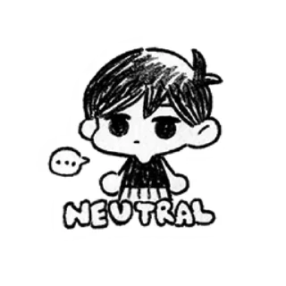 😐 emoji Omori Telegram sticker 1 of 47