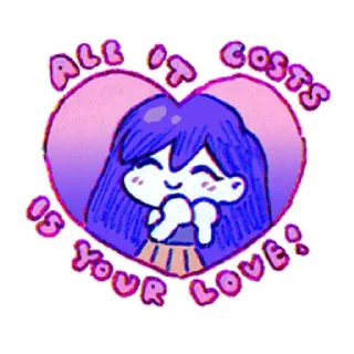 ❤️ emoji Omori Telegram sticker 18 of 47