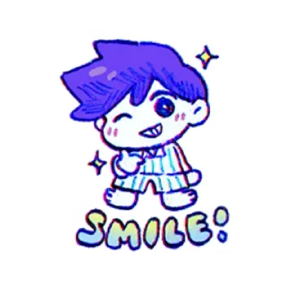 😄 emoji Omori Telegram sticker 6 of 47