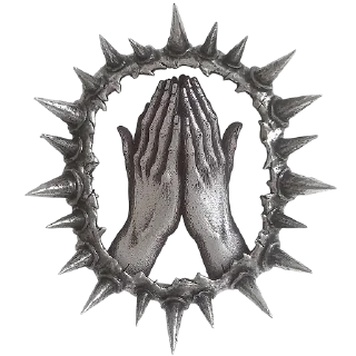 🙏 emoji allll_gothic by @allllrandom Telegram sticker 13 of 105