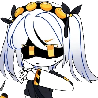 🤨 emoji Милые дроны Telegram sticker 5 of 45