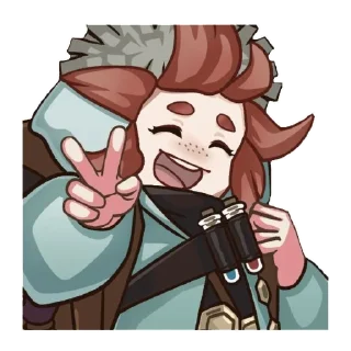 ✌ emoji AFK Arena Telegram sticker 10 of 90