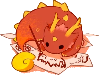 🖌 emoji Малыш Моракс Telegram sticker 10 of 108