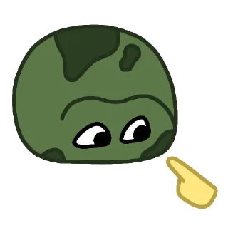 👆 emoji Эмоциональный Квак Telegram sticker 21 of 32
