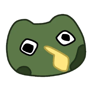 ☝️ emoji Эмоциональный Квак Telegram sticker 22 of 32