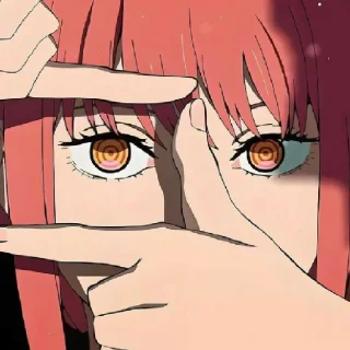 💗 emoji Макима Telegram sticker 5 of 22