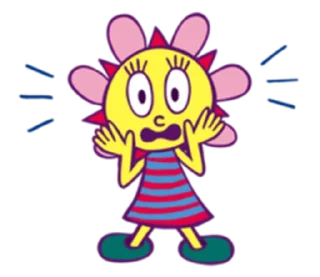 😱 emoji Саня Фаня Telegram sticker 16 of 40