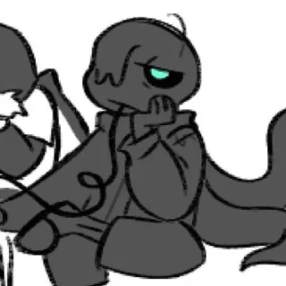 ⌚️ emoji Nightmare sans | @ish_crim Telegram sticker 17 of 30