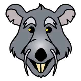 😁 emoji Rat @durakrats Telegram sticker 6 of 25