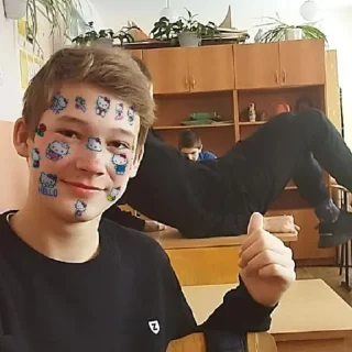 👬 emoji 8а клас топ типо пон Telegram sticker 22 of 56