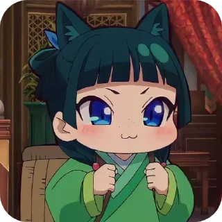 👄 emoji Mao Mao @confession_monolog Telegram sticker 11 of 21
