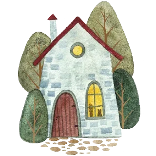 🏠 emoji Ника Кот Telegram sticker 20 of 57
