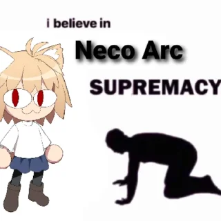 ❤️ emoji Neco Arc Appreciation Telegram sticker 4 of 19