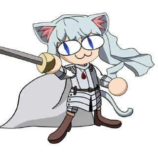 🌝 emoji Neco Arc Appreciation Telegram sticker 16 of 19