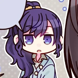 🤨 emoji Мафую Telegram sticker 22 of 24