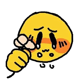 Sticker from cursed @imagoozak